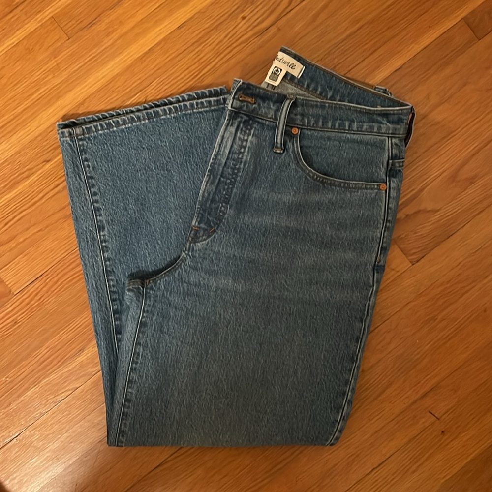 Madewell 'Perfect Vintage Wide-Leg Crop Jean'